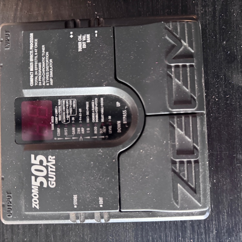 Zoom Black Electronic Device with Modern Design